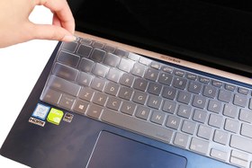 تصویر Premium Keyboard Cover for 14" ASUS ZenBook UX433FA UX433FN Ultra-Slim Laptop - TPU 