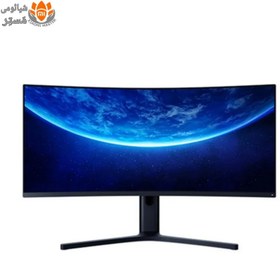 تصویر مانیتور منحنی گیمینگ شیائومی مدل MI XMMNTYWQ34 سایز 34 اینچ monitor MI xmmntwq34