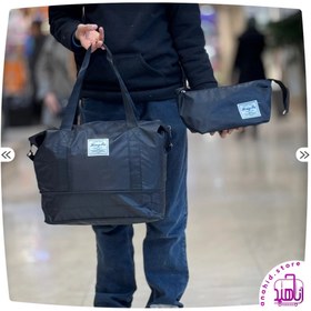 تصویر چمدان مسافرتی دور قهوه ای | سبک، مقاوم، زیبا 5-Piece Travel Luggage Set | Lightweight, Durable & Stylish | Best Price