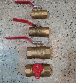 تصویر شیر گازی 1 اینچ - ۱/۲ 