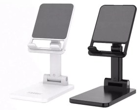 تصویر هولدر گوشی موبایل و تبلت رومیزی ارلدام ET-EH175 Earldom Desktop Tablet Holder Table Cell Foldable Extend ET-EH175