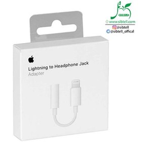 تصویر مبدل لایتنینگ به جک 3.5 میلی متری اپل ا Apple  Lightning to 3.5mm Headphone Jack Adapter Apple  Lightning to 3.5mm Headphone Jack Adapter