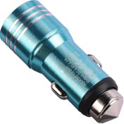 تصویر شارژر فندکی 2پورت ساده 2Port 2.1A 10.5W 