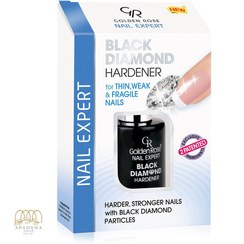 تصویر لاک سفت کننده ناخن گلدن رز ا Golden Rose Nail Expert Black Diamond Hardener Golden Rose Nail Expert Black Diamond Hardener