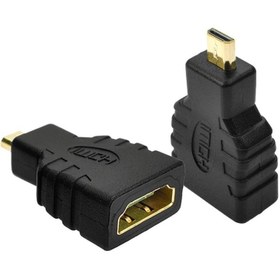 تصویر تبدیل micro HDMI به HDMI وی نت 