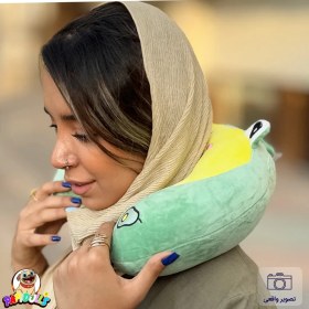 تصویر بالشت گردنی عروسکی 