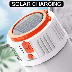 تصویر چراغ چادر شارژی خورشیدی HS-V65-1 HS-V65-1 solar light