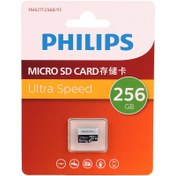 تصویر رم میکرو 256 گیگ فیلیپس Philips Ultra Speed U3 A1 V30 Philips Ultra Speed U3 A1 V30 256GB Memory Card