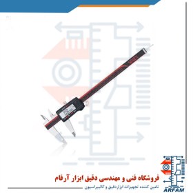 تصویر کولیس دیجیتال 200 میلی متری ساخت هوآتک چین 200 mm digital caliper made by Huatech China