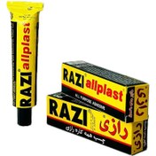 تصویر چسب همه‌کاره رازی مدل allplast حجم 50 میلی لیتر RAZI 