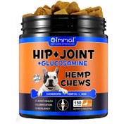 تصویر تشویقی سگ جویدنی تقویت‌کننده مفاصل اویمال با طعم اردک 150 عددی Oimmal Hip & Joint Supplement Dog Chews With Duck Flavor 150pcs