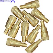 تصویر کوپلینگ اتصال شیلنگ به بخاری ژاپنی طرح فابریک برنجی 