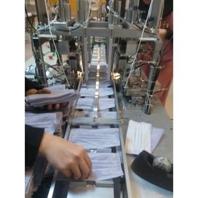 تصویر دستگاه کش زن تمام اتومات ماسک 