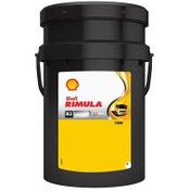 تصویر روغن موتور دیزلی شل Shell Rimula 10W,10W30,15W40,20W20,20W50 - گالن 20 لیتری Shell Rimula 10W,10W30,15W40,20W20,20W50