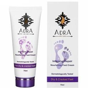 تصویر کرم ترمیم کننده قوی ترک پا Adra ا Adra Intensive Repair Nourishing Foot Cream Adra Intensive Repair Nourishing Foot Cream