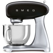 تصویر همزن برقی اسمگ مدل SMEG SMF02BLUK SMEG Stand Mixer SMF02BLUK