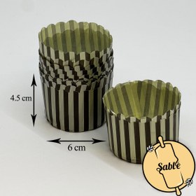 تصویر کپسول کاغذی مافین 50 عددی 