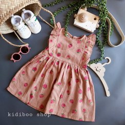 تصویر پیراهن توت فرنگی 