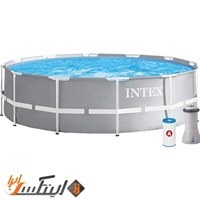 تصویر استخر پیش ساخته اینتکس طرح جدید سایز 107 × 427 کد intex 26310NP