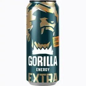 تصویر گوریلا نوشیدنی قوطی 