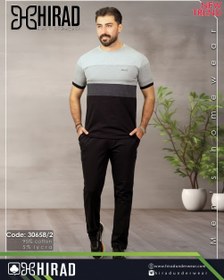 تصویر ست تیشرت شلوار راحتی مردانه برند هیراد 