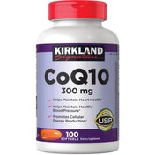 تصویر کوآنزیم کیوتن کرکلند 300 میلی گرم 100 عدد Kirkland CoQ10 Q10 300mg 100 tab