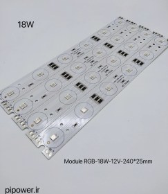 تصویر ماژول LED RGB (6x3) 
