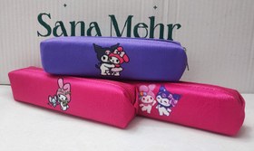 تصویر جامدادی تک زیپ کوچک کرومی ساده کد ۱۲۰ 