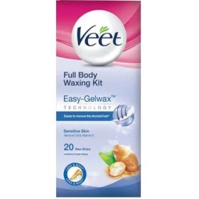 تصویر نوار موبر ویت (Veet) مدل Sensitive Skin بسته 20 عددی 