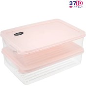 تصویر ست ظرف فریزری لیمون مدل نسیم ۲ عددی 