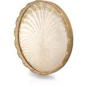 تصویر دف حیدر محمدی کمانه غوغا طرح طاووس 