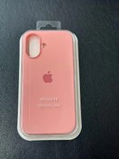 تصویر گارد آیفون ۱۶ رنگ صورتی مدل سیلیکونی اورجینال Guard iphone 16 pink model silicone