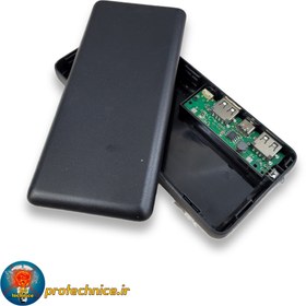 تصویر کیس پاوربانک ۵ باتری مدل A5 