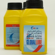 تصویر روغن ترمز تویوتا سفارش انگلیس 5عدد GLOBAL LUBE - 10 Toyota brake fluid UK import GLOBAL LUBE
