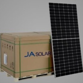 تصویر پنل خورشیدی ۵۵۰ وات جی ای سولار بسته 10 عددی JA solar 550 w