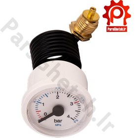 تصویر مانومتر ساده درجه 1 wall hung boiler manometer