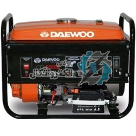 تصویر موتور برق 5.5 کیلو وات دوو مدل GD6000E ا generator 5.5kw Daewoo GD6000E 