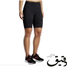 تصویر بایکر ورزشی بروکس تنفس زنانه Brooks Method 8″ Short Tight مشکی BROOKS METHOD 8 SHORT TIGHT