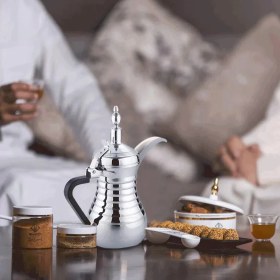 تصویر دستگاه قهوه ساز و چای ساز عربی لپرسو مدل LePresso Electrical Arabic Coffee and Tea Dallah 800W LePresso Electrical Arabic Coffee and Tea Dallah 800W