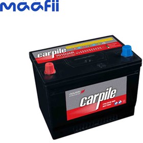 تصویر باتری 70 آمپر پایه بلند معمولی کارپیل carpile 70 D26 ah aco battery