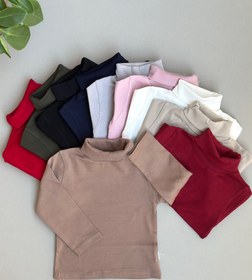 تصویر بلوز یقه اسکی مدل 71819 