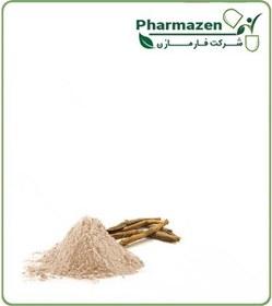 تصویر عصاره ریشه شیرین بیان (بدون پوست) خشک یا پودری 