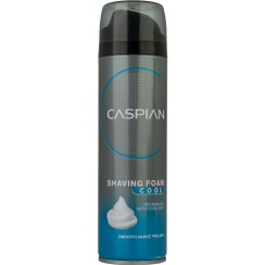 تصویر فوم اصلاح کاسپین مدل کول خنک کننده حجم 200 میلی لیتر Caspian Shaving Foam Cool 200ml