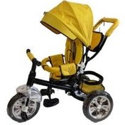 تصویر سه چرخه تیتان رکو تاشو با دسته متحرک و سایبان دار 