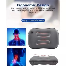 تصویر بالش بادی سفری مدل Ergonomi 