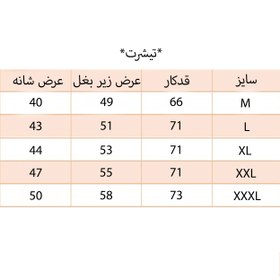 تصویر تی شرت آستین کوتاه مردانه مدل پارس رنگ مشکی 