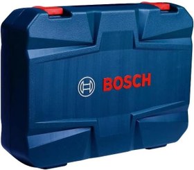 تصویر کیت ابزار دستی یکپارچه فلزی (آبی، 108 قطعه) بوش Bosch All-in-One Metal Hand Tool Kit (Blue, 108-Pieces)