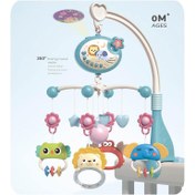 تصویر ست آویز تخت موزیکال نوزاد حیوانات ITEM NO _ 648/66/67