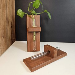 تصویر گلدان دیوارکوب دلسی وود 