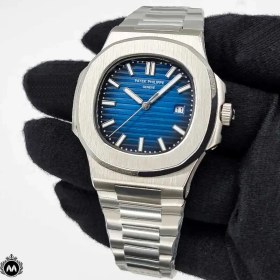 تصویر پتک فیلیپ ناتیلوسPatek-2469 - نقره ای / Philippe Nautilus hammer watch Patek-2469